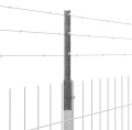 Wysięgnik prosty bez nasadki przedłużony - 30x30x3 mm Odkos na płocie.jpg