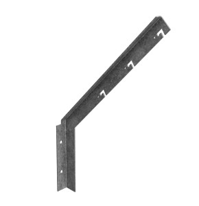 Wysięgnik ukośny 40x18x3 mm bez nasadki