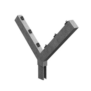 Wysięgnik typu „Y” – przedłużka do słupka 60×40 mm