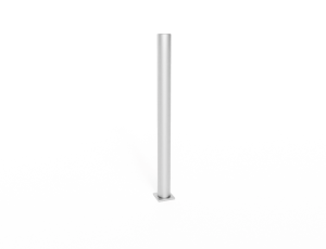 Słupek Drogowy Przykręcany Ocynk fi 60,3