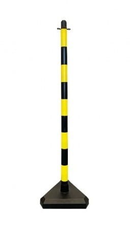 slupek-plastikowy-zolto-czarny-wys-110-cm-scv-podstawa-betonowa.jpg